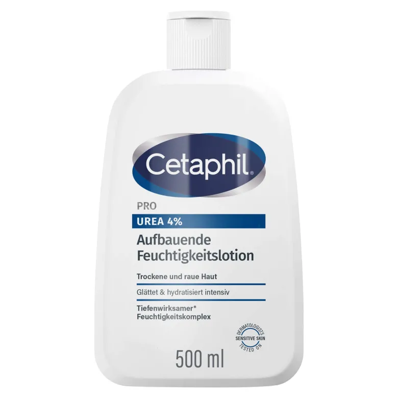 Cetaphil PRO Urea 4% Aufbauende Feuchtigkeitslotion, 500 ml