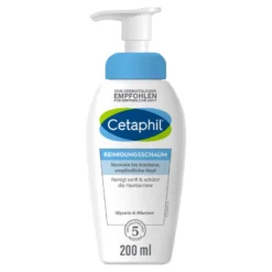 Cetaphil Reinigungsschaum für trockene, empfindliche Haut, 200 ml