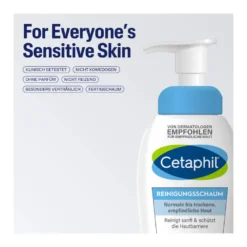 Cetaphil Reinigungsschaum für trockene, empfindliche Haut, 200 ml