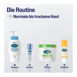 Cetaphil Reinigungsschaum für trockene, empfindliche Haut, 200 ml