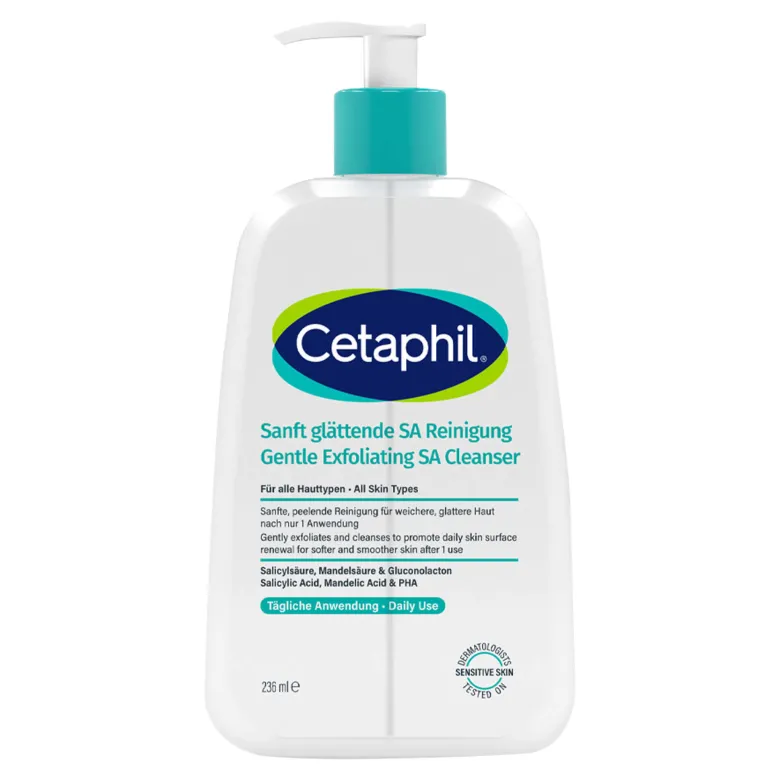Cetaphil Sanft glättende SA Reinigung, 236 ml