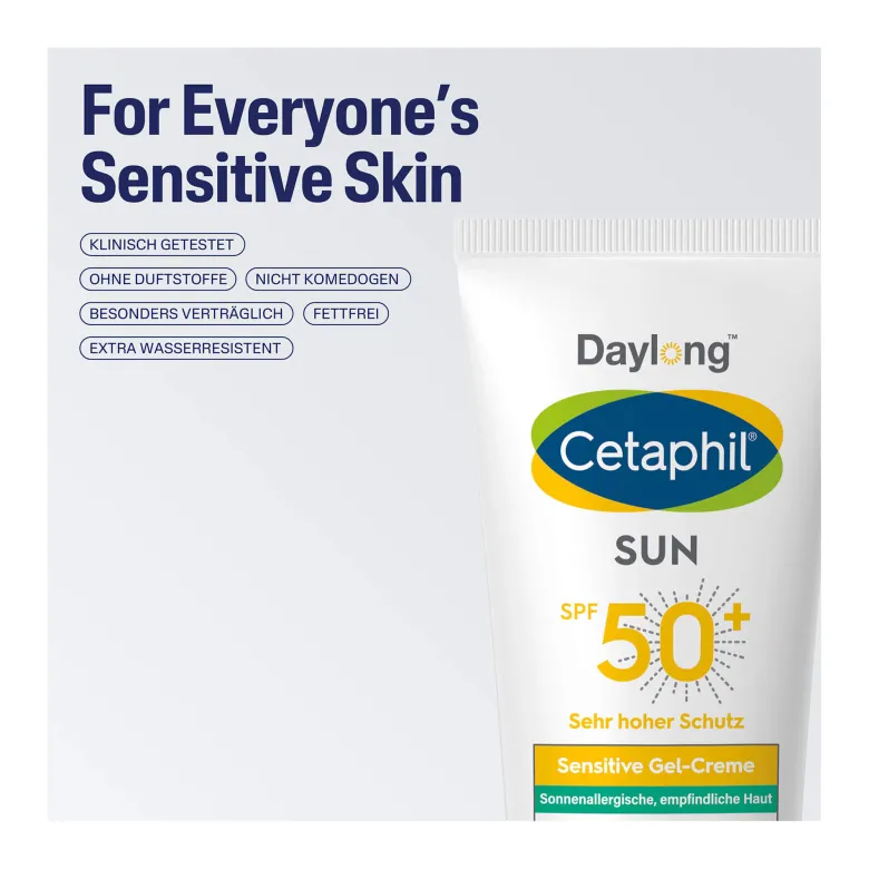 Cetaphil SUN Daylong Sensitive Gel-Creme SPF 50+, 200 ml