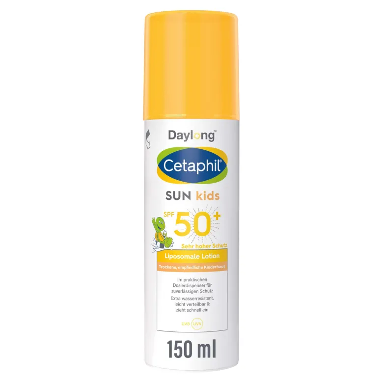 Cetaphil SUN Kids Liposomale Lotion SPF 50+ Sonnenschutz, 150 ml