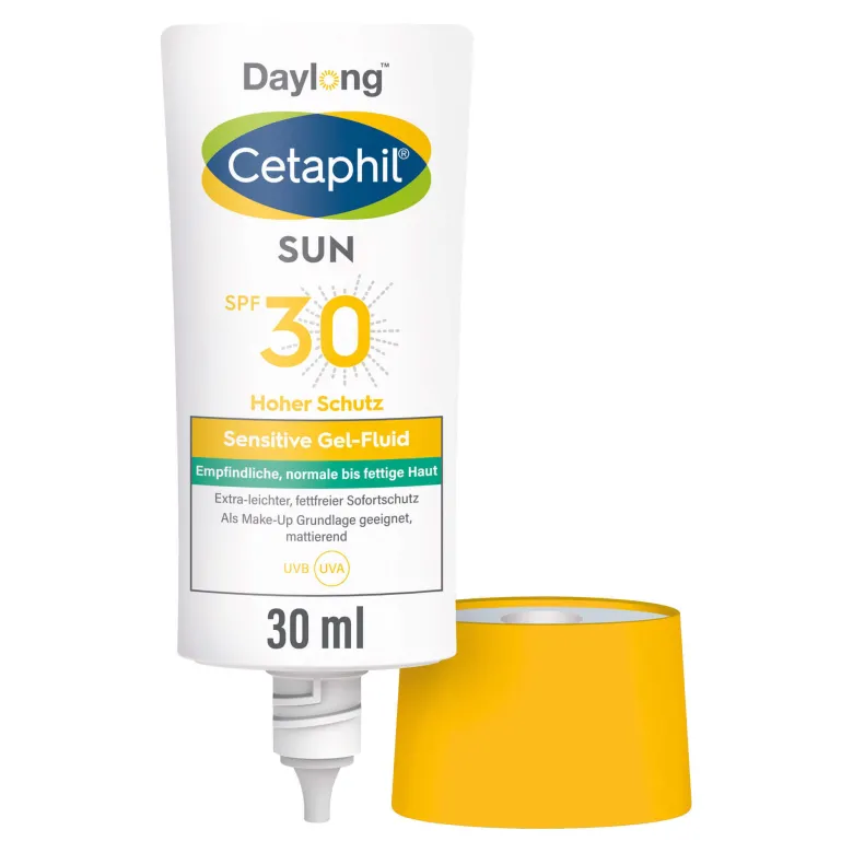 Cetaphil SUN Sensitive Gel-Fluid SPF 30 Sonnenschutz, 30 ml