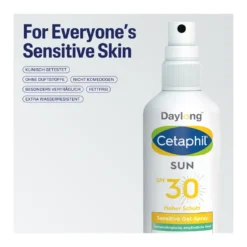 Cetaphil SUN Sensitive Gel-Spray SPF 30 Sonnenschutz, 150 ml
