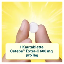 Cetebe Extra-C 600 mg Kautabletten, 60 St