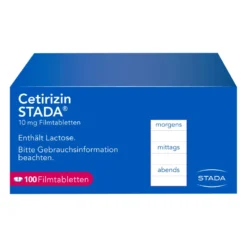 Cetirizin Stada 10 mg Filmtabletten, 100 St
