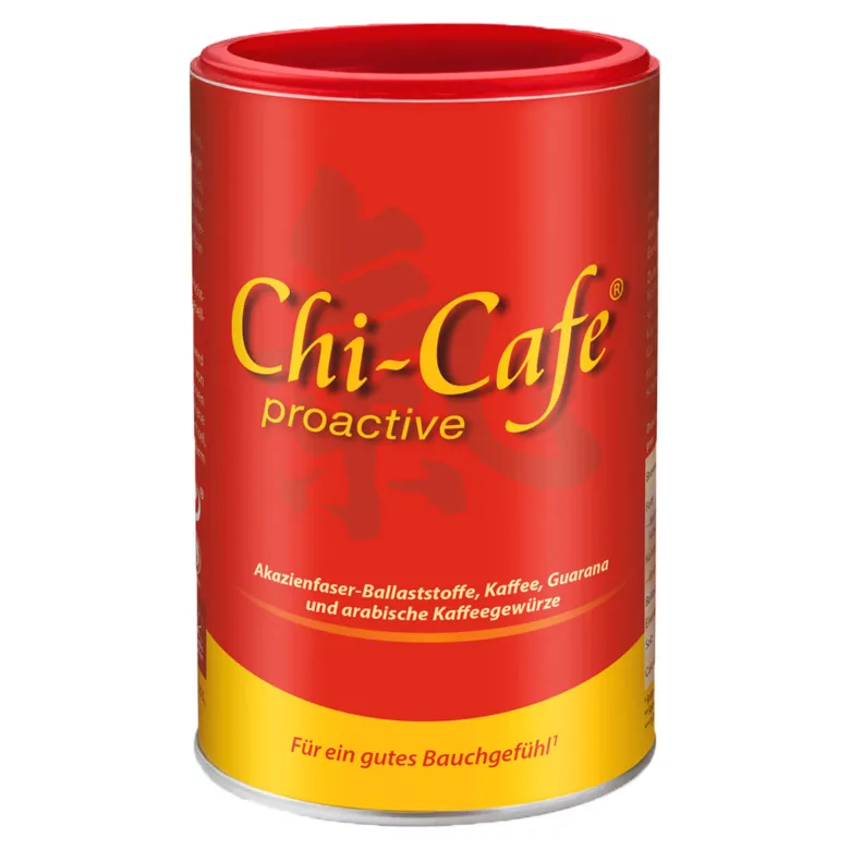 Chi-Cafe proactive Kaffee mit Akazienfaser Guarana Reishi, 180 g