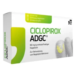 Ciclopirox Adgc 80 mg/g wirkstoffhaltiger Nagellack, 3.3 ml