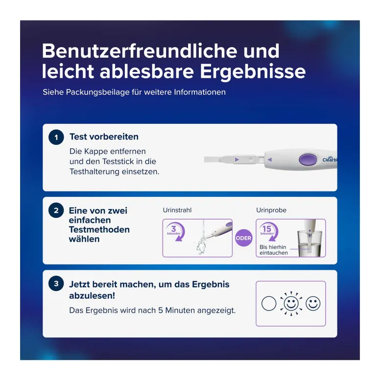 Clearblue Ovulationstest + Schwangerschaftstest Kombipack, 12 St