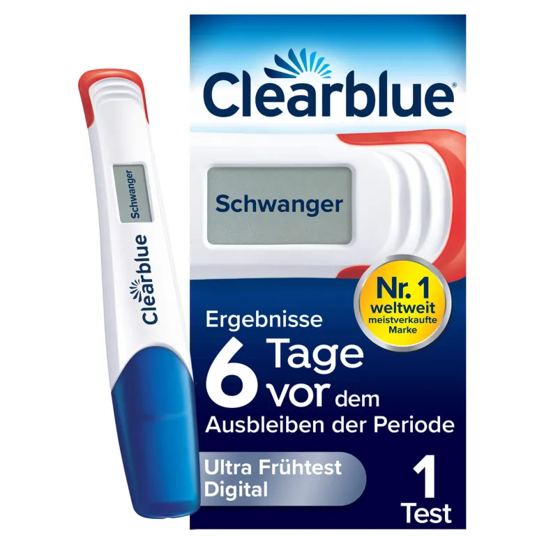 Clearblue Schwangerschaftstest Ultra Frühtest digital, 1 St