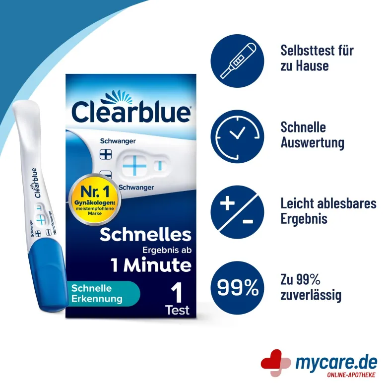 Clearblue Schwangerschaftstest Schnelle Erkennung, 1 St