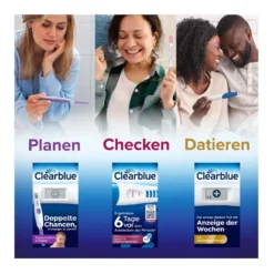 Clearblue Schwangerschaft Ultra Frühtest Fortschrittlich, 2 St