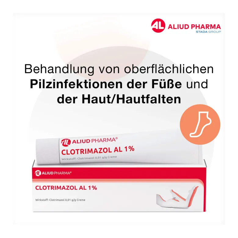 Clotrimazol AL 1% Creme, 50 g