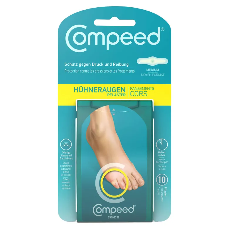 Compeed Hühneraugenpflaster feuchtigkeitsspendend, 6 St
