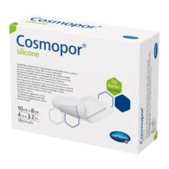 Cosmopor silicone Wundverband 10 x 8 cm, 10 St