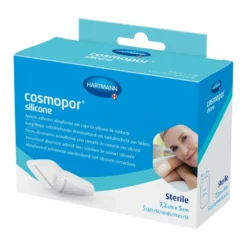 Cosmopor silicone Wundverband 7,2 x 5 cm, 5 St
