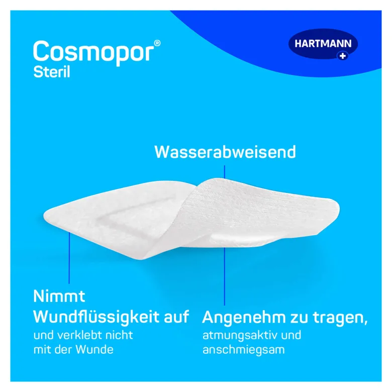 Cosmopor steril Wundverband 10 cm x 8 cm, 25 St