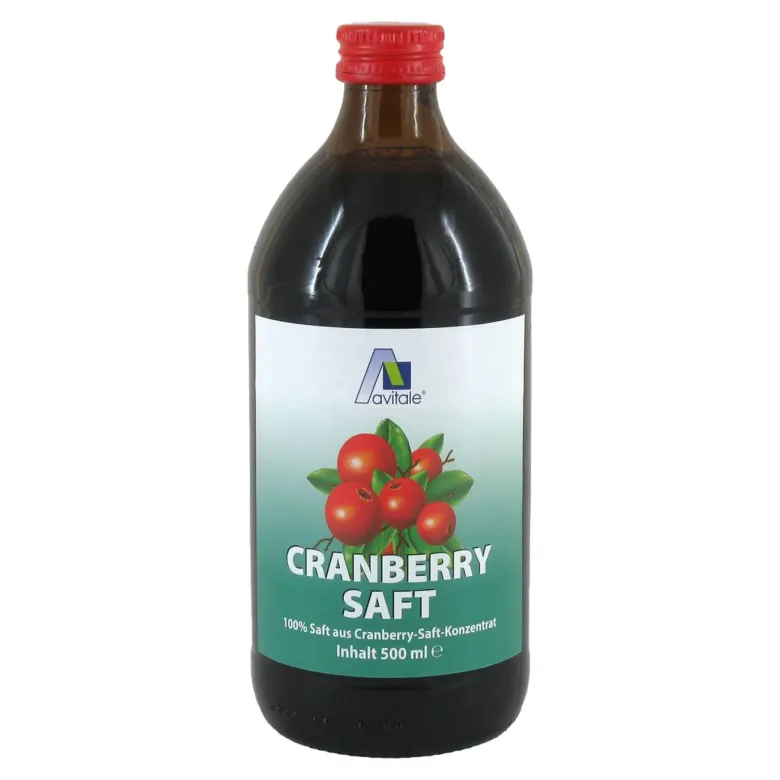 Cranberrysaft 100% Frucht, 500 ml
