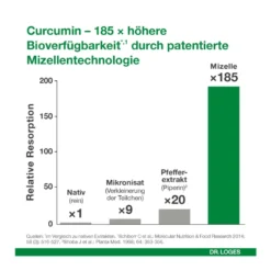 Curcumin-Loges Kapseln, 120 St