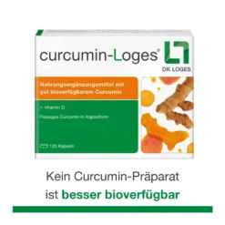 Curcumin-Loges Kapseln, 120 St