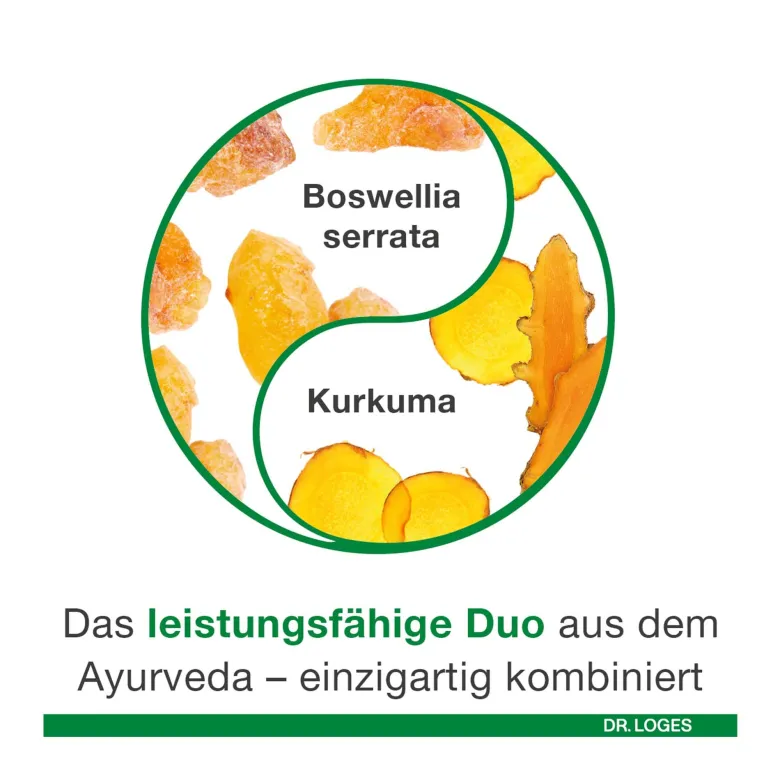 Curcumin-Loges plus Boswellia Kapseln, 120 St