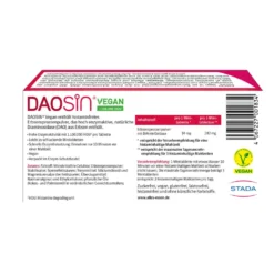 Daosin Vegan Tabletten bei Histaminunverträglichkeit, 10 St