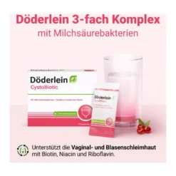 Döderlein CystoBiotic Milchsäurebakterien+Cranberry Pulver, 10X4 g
