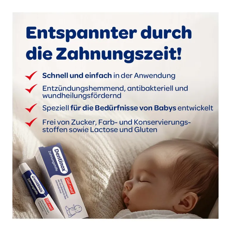 Dentinox Gel med Zahnungshilfe, 10 g