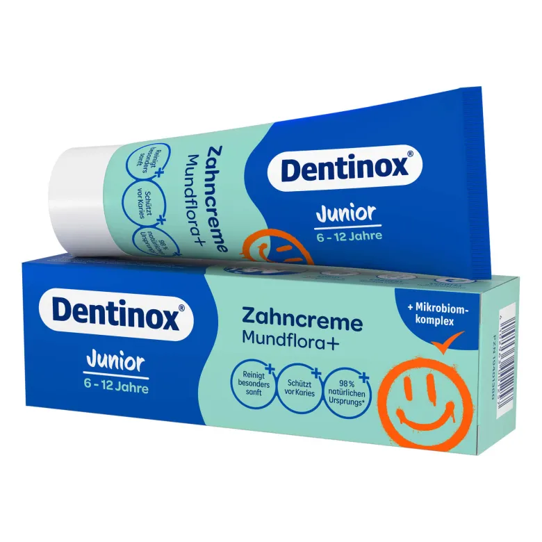 Dentinox Zahncreme Mundflora+ Junior, 75 ml