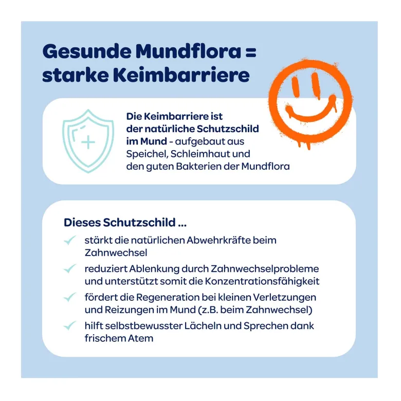 Dentinox Zahncreme Mundflora+ Junior, 75 ml