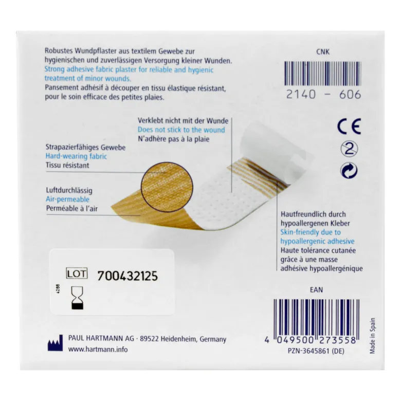 Dermaplast Classic Pflaster 4 cmx5 m, 1 St