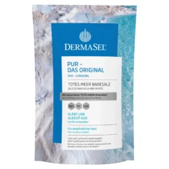 DermaSel Totes Meer Badesalz Pur, 500 g