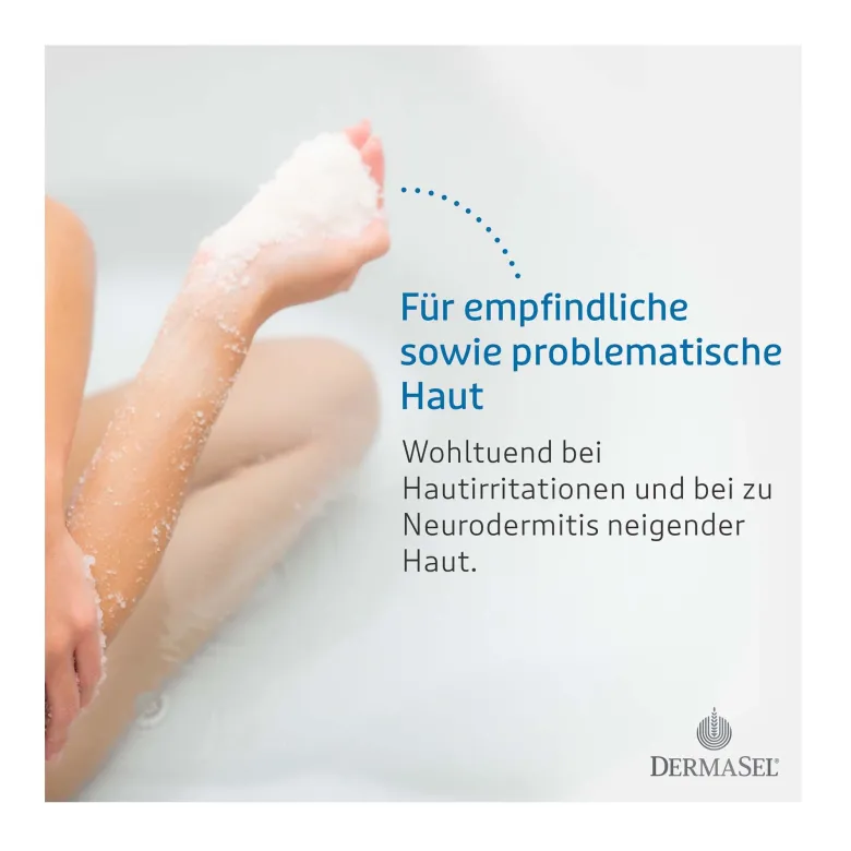 DermaSel Totes Meer Badesalz Pur, 500 g