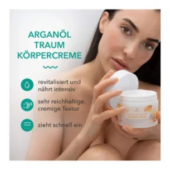 DermaSel Totes Meer Körpercreme Arganöl Traum, 200 ml