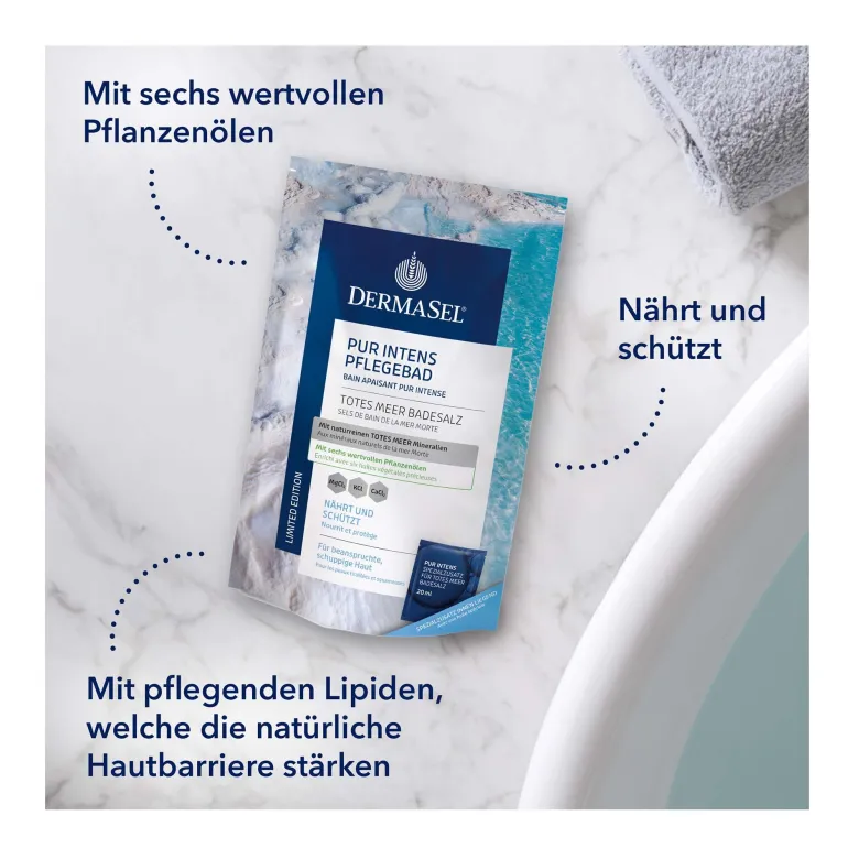Dermasel Totes Meer PUR Intens Pflegebad, 1 P