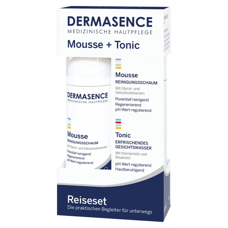 Dermasence Reiseset: Tonic und Mousse, 2X50 ml