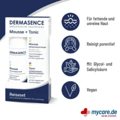 Dermasence Reiseset: Tonic und Mousse, 2X50 ml