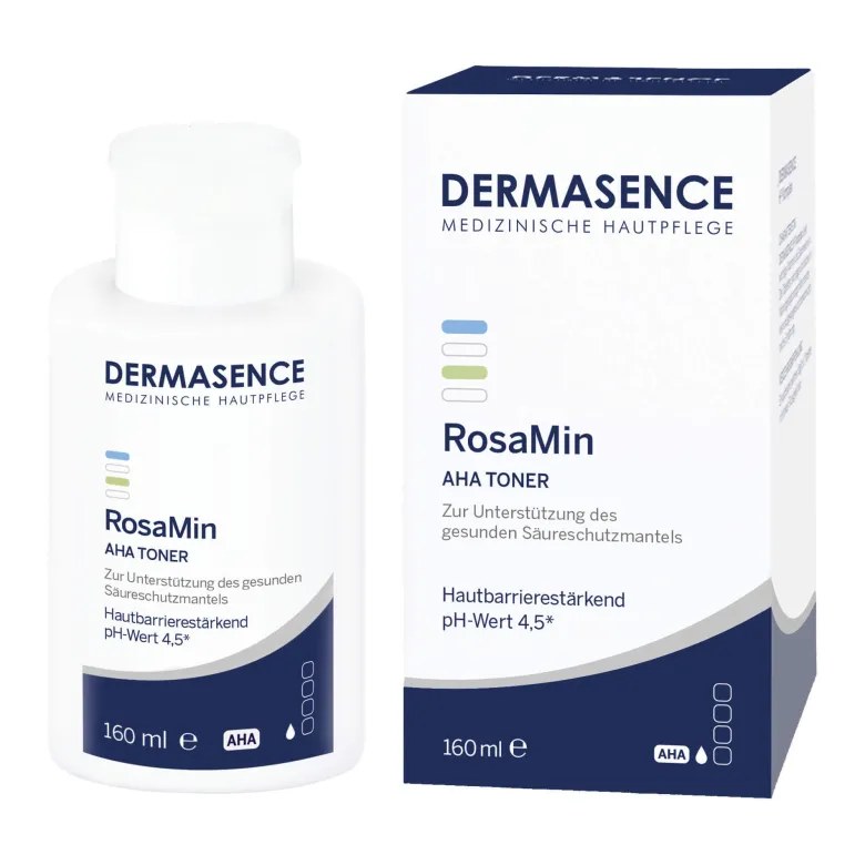 Dermasence RosaMin AHA Toner, 160 ml