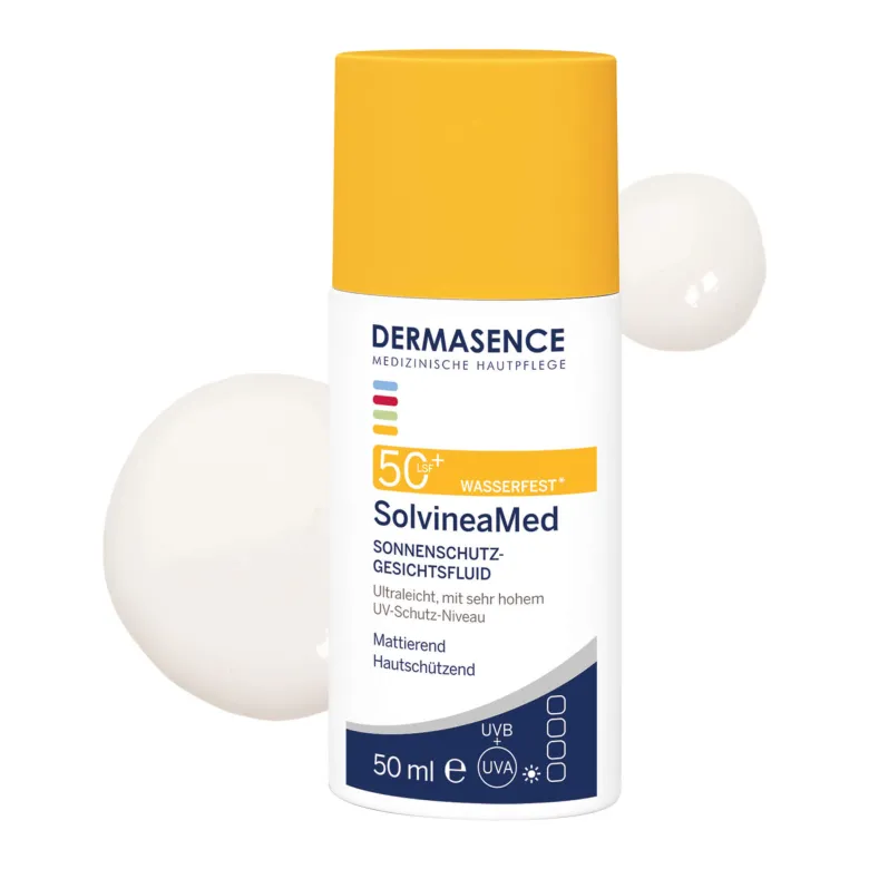 Dermasence SolvineaMed Sonnenschutz-Gesichtsfluid LSF50, 50 ml