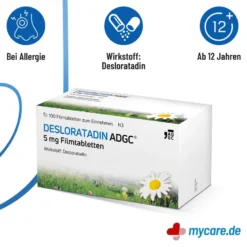 Desloratadin-Adgc 5 mg Filmtabletten, 100 St