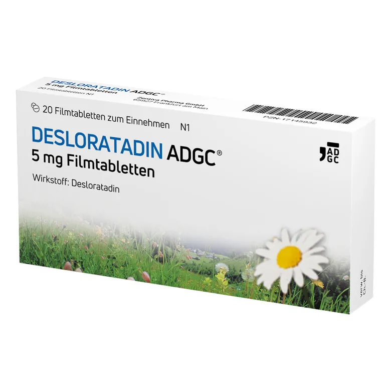 Desloratadin-Adgc 5 mg Filmtabletten, 20 St