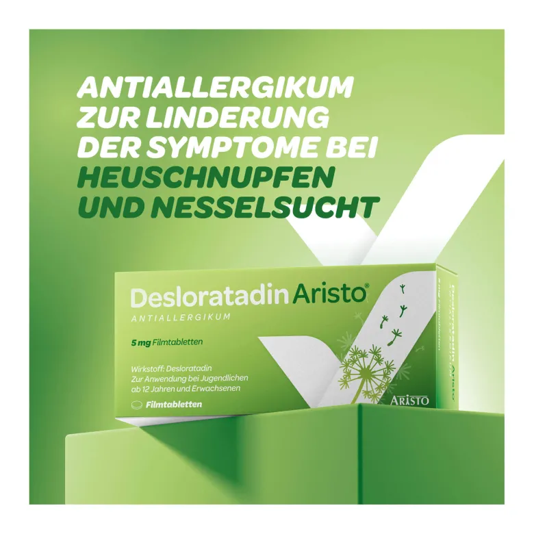 Desloratadin Aristo 5 mg Filmtabletten, 50 St