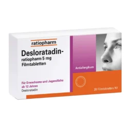 Desloratadin-ratiopharm 5 mg Filmtabletten, 20 St