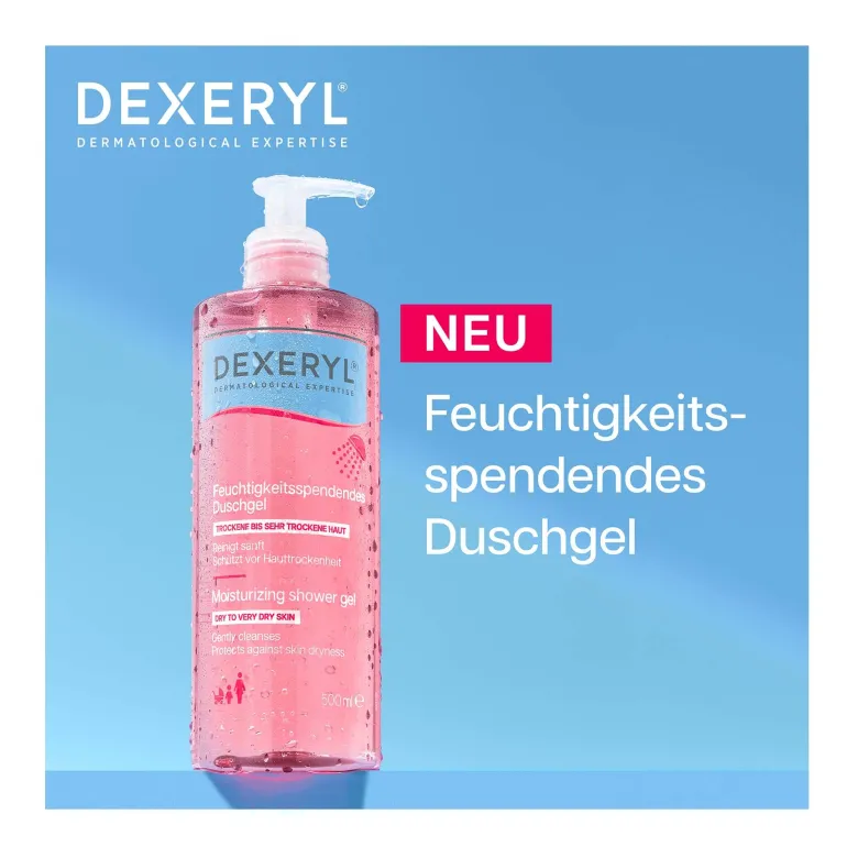 Dexeryl Feuchtigkeitsspendendes Duschgel, 500 ml