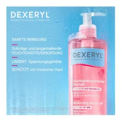 Dexeryl Feuchtigkeitsspendendes Duschgel, 500 ml