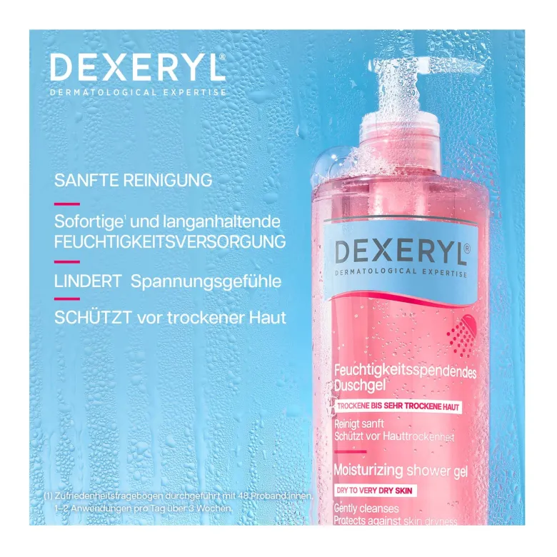 Dexeryl Feuchtigkeitsspendendes Duschgel, 500 ml
