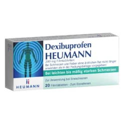 Dexibuprofen HEUMANN 200 mg Filmtabletten, 20 St