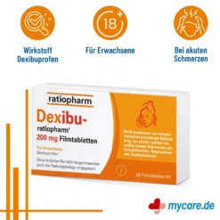 Dexibu-ratiopharm 200 mg Filmtabletten, 20 St