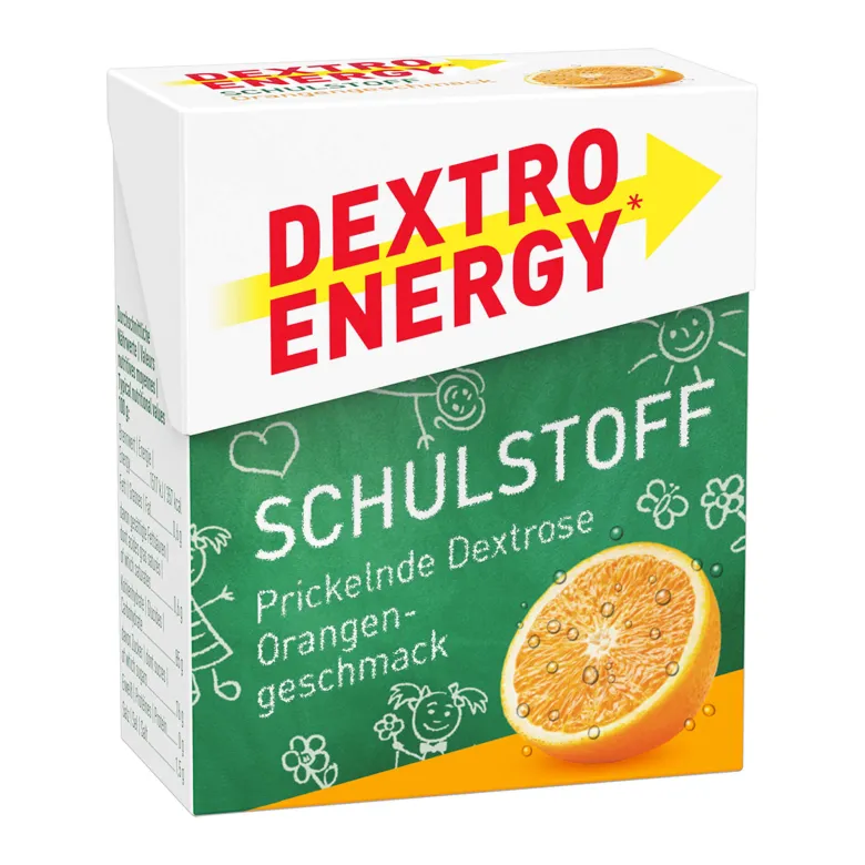 Dextro Energy Schulstoff Orange, 50 g